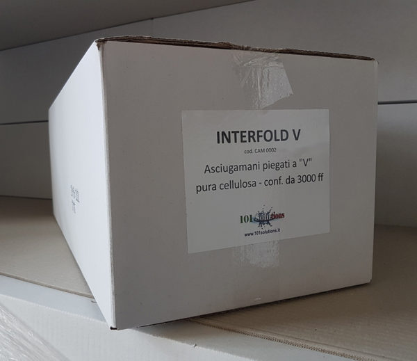 Asciugamani piegati V conf da  3000 pz - immagine 2