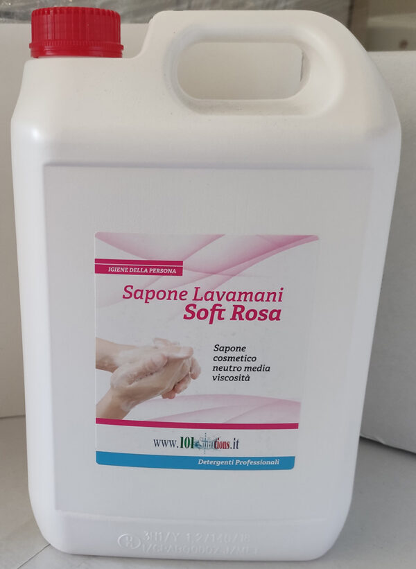 Lavamani Soft Rosa 5 lt